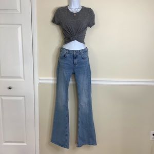 ZARA 975 flare jeans